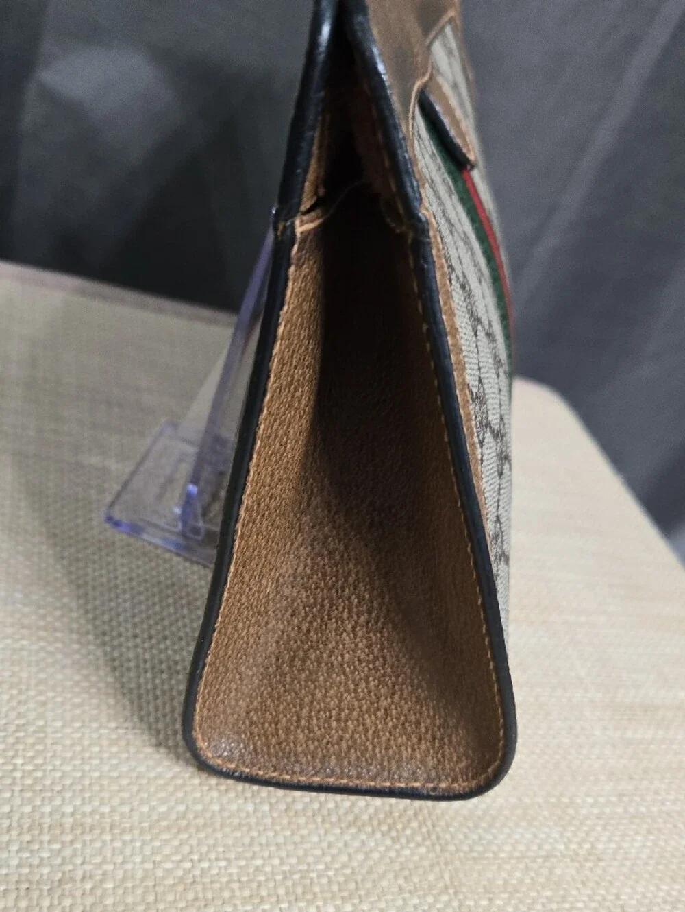 Gucci GG Supreme Sherry Line Accesory Bag Clutch